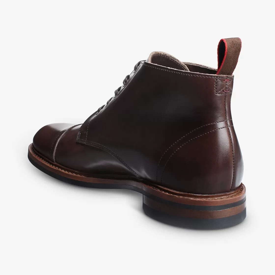 SHOES | SHOE CARE Allen Edmonds Weatherproof Shoes | Casual Boots | Lace Up Boots | Recraftable Shoe*Patton Weatherproof Cap-toe Boot Brown