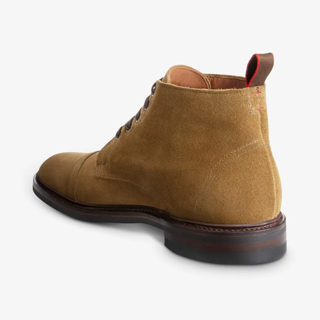 SHOE CARE Allen Edmonds Recraftable Shoe*Patton Weatherproof Cap-toe Boot Caper Suede