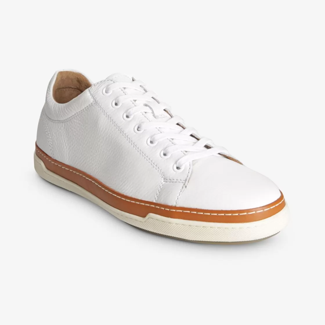 SHOES Allen Edmonds White Sneakers*Porter Derby Lace-up Sneaker White