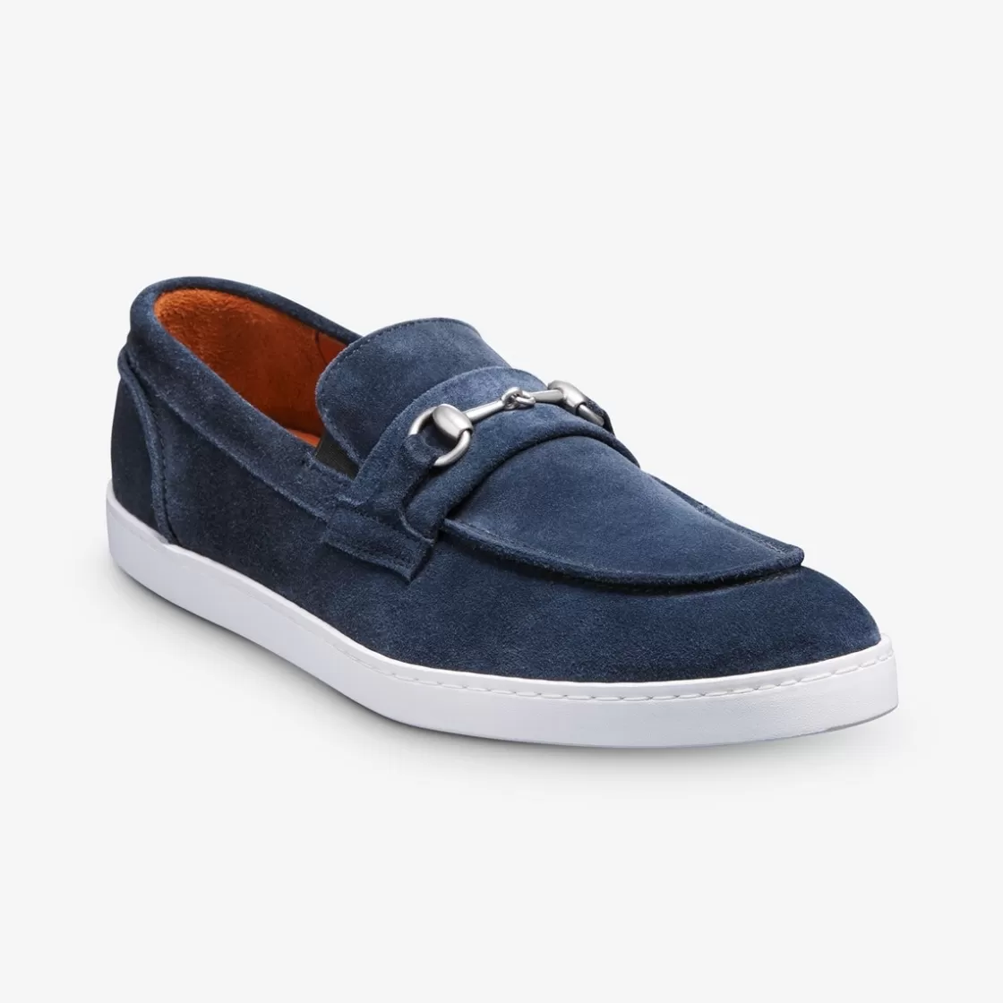 SHOES Allen Edmonds Sneakers | Loafers & Slip-Ons | Loafers | Dress Sneakers | Slip On Sneakers*Randolph Bit Slip-on Sneaker Navy Suede