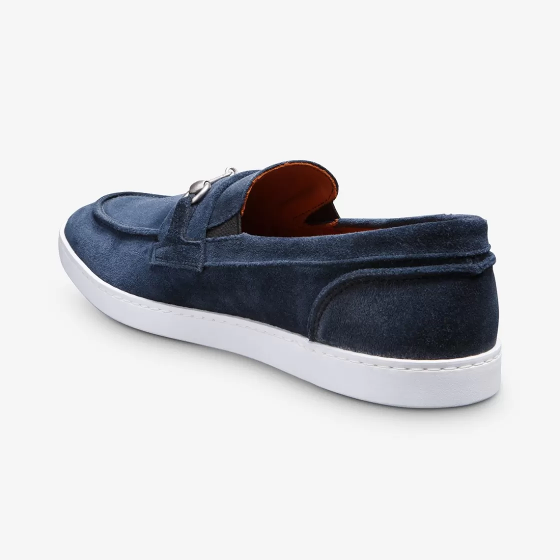 SHOES Allen Edmonds Sneakers | Loafers & Slip-Ons | Loafers | Dress Sneakers | Slip On Sneakers*Randolph Bit Slip-on Sneaker Navy Suede