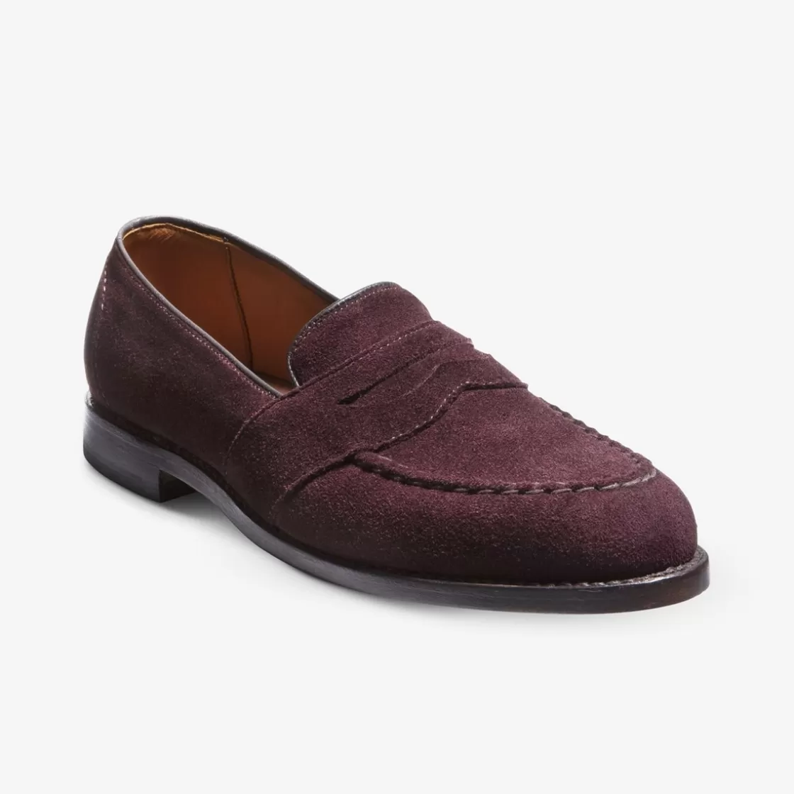 SHOES Allen Edmonds Loafers & Slip-Ons | Loafers*Randolph Penny Loafer Burgundy Suede