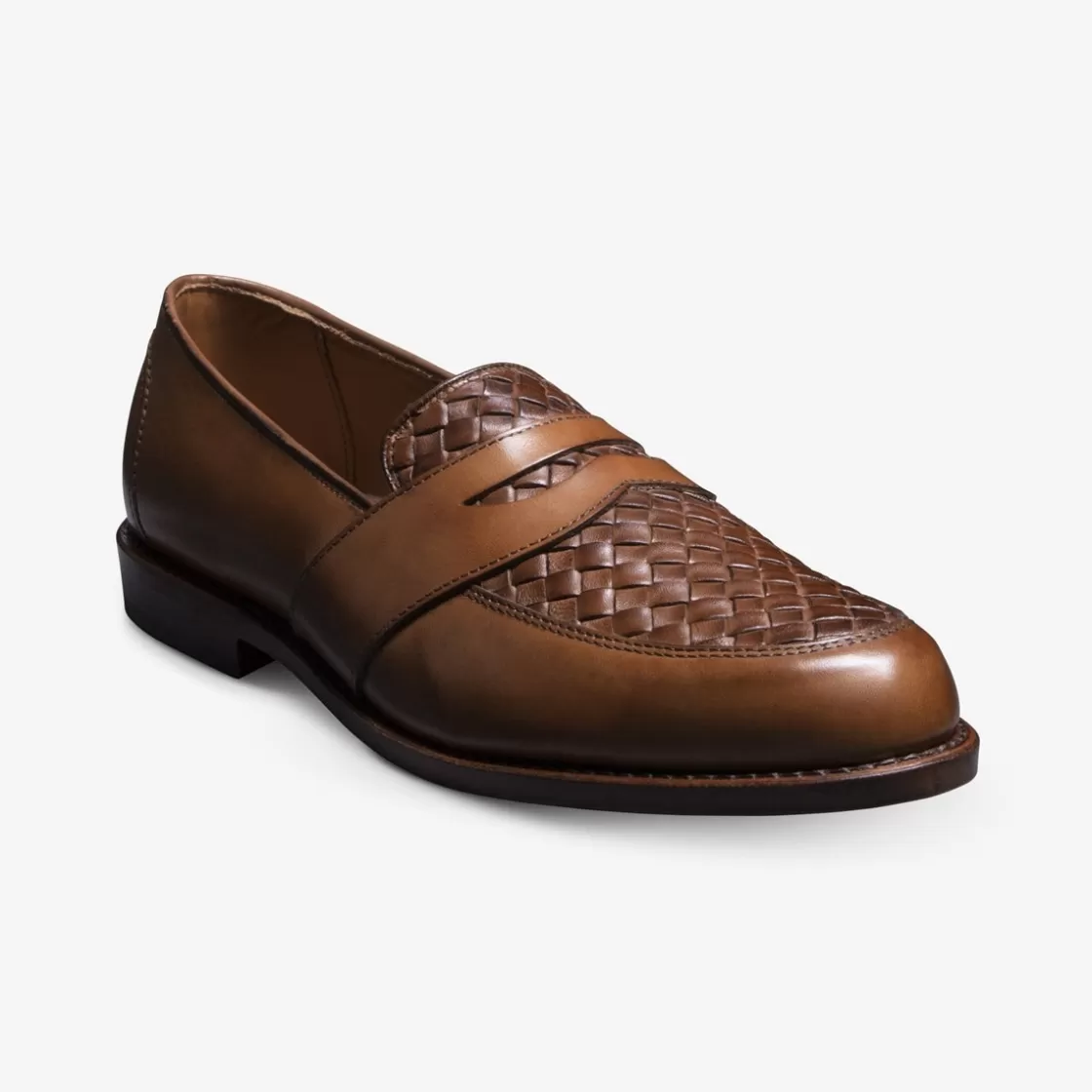 SHOES Allen Edmonds Loafers & Slip-Ons | Loafers*Randolph Woven Penny Loafer Walnut Leather