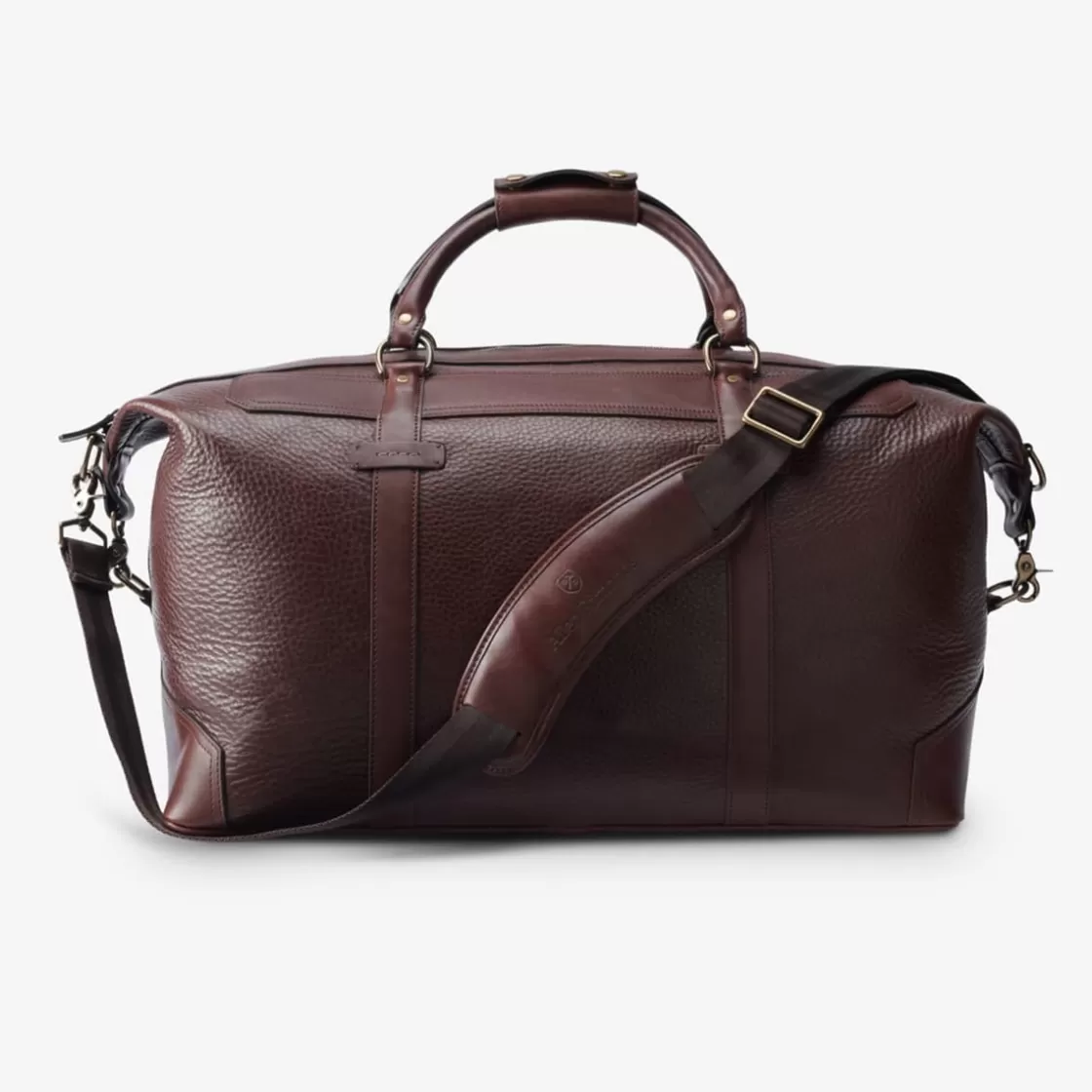 APPAREL & ACCESSORIES Allen Edmonds Bags & Backpacks*Saddle Leather Collection - Duffel Bag Chili