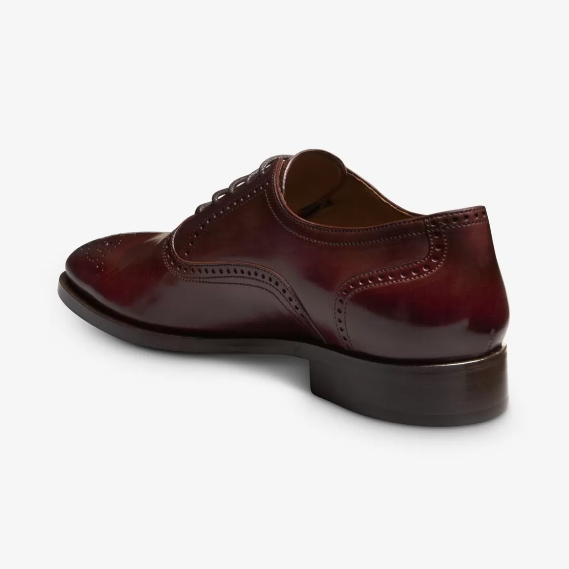 SHOES Allen Edmonds Oxfords*Siena Medallion Oxford Dress Shoe Burgundy