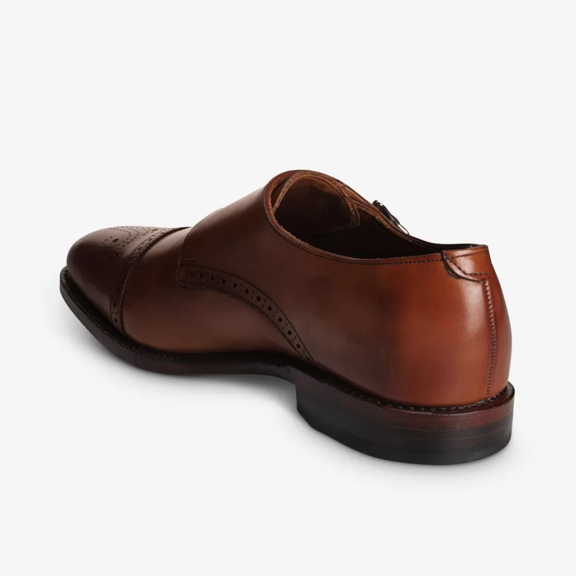 SHOES Allen Edmonds Monk Straps*St. John's Double Monk Strap Dress Shoe Dark Chili