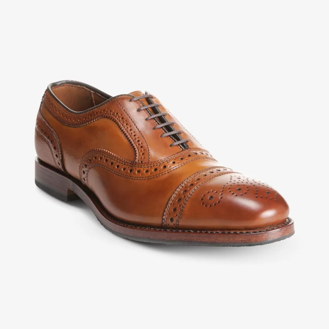 SHOES | SHOE CARE Allen Edmonds Cap-Toes | Oxfords | Recraftable Shoe*Strand Cap-toe Oxford Dress Shoe with Combination Tap Sole Walnut Brown