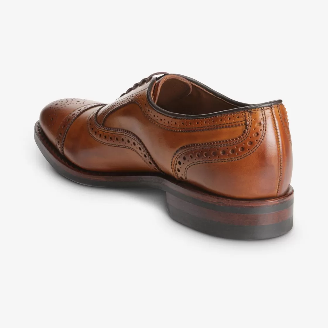 SHOES Allen Edmonds Cap-Toes | Oxfords*Strand Cap-toe Oxford Dress Shoe with Dainite Sole Walnut Brown