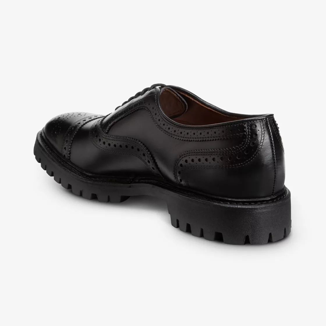 SHOES | SHOE CARE Allen Edmonds Cap-Toes | Oxfords | Recraftable Shoe*Strand Cap-toe Oxford Dress Shoe with Lug Sole Black