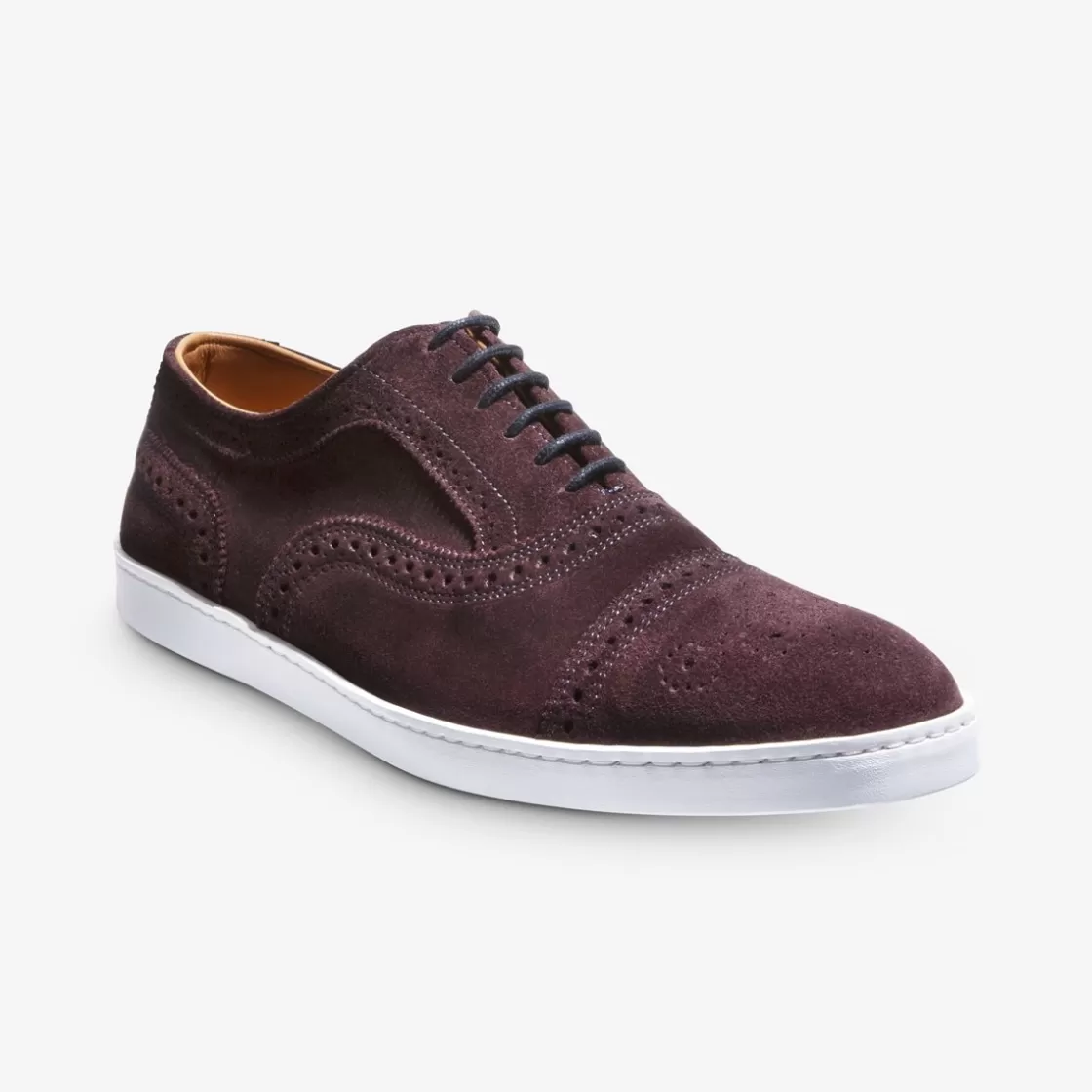 SHOES | SHOE CARE Allen Edmonds Sneakers | Dress Sneakers | Oxfords | Recraftable Shoe*Strand Oxford Sneaker Burgundy Suede