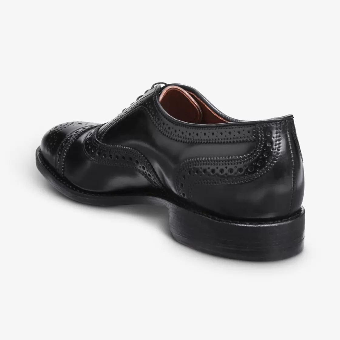 SHOES Allen Edmonds Cordovan Collection | Cap-Toes | Oxfords*Strand Shell Cordovan Cap-toe Oxford Dress Shoe Black