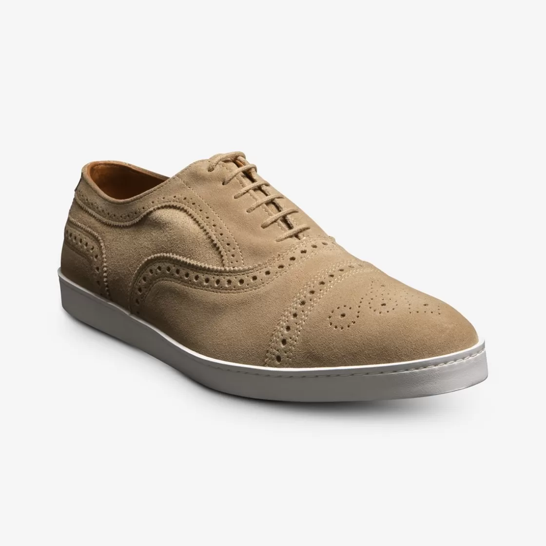 SHOES | SHOE CARE Allen Edmonds Sneakers | Recraftable Shoe*Strand Suede Oxford Sneaker Bone