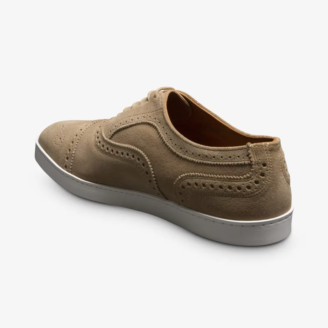 SHOES | SHOE CARE Allen Edmonds Sneakers | Recraftable Shoe*Strand Suede Oxford Sneaker Bone