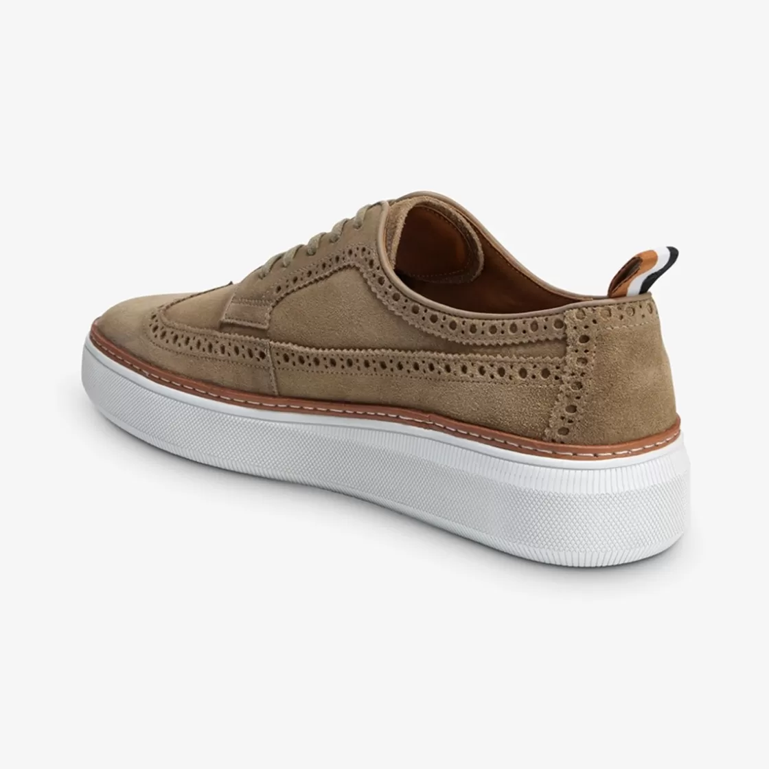 SHOES Allen Edmonds Casual Shoes | Sneakers | Casual Sneakers*Tremont Suede Wingtip Derby Sneaker Bone